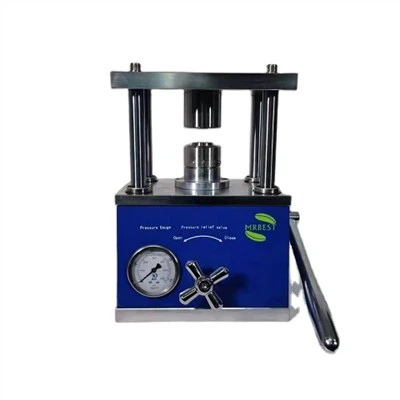 Hydraulisk pressmaskin för alla myntceller